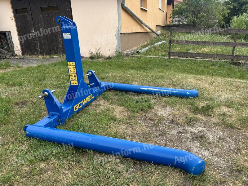 GÖWEIL BTGME bálaszállító villa