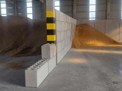 Betonkocka - mobil betontámfalelemek több méretben