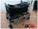 Levélporszívó Jansen LS-8500H,  hidraulika,  euro fogantyúval homlokrakodóhoz,  1,5 m