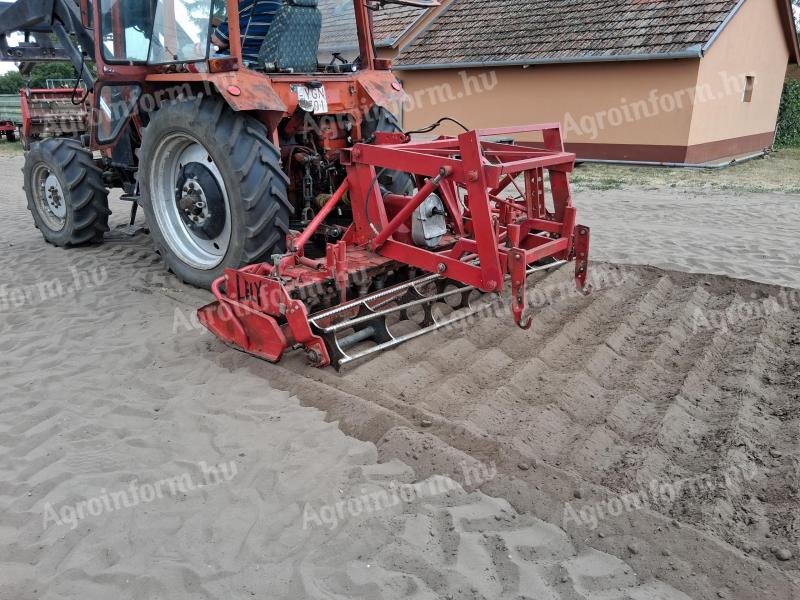 Lely 3 méteres forgóborona vetőgép konzollal
