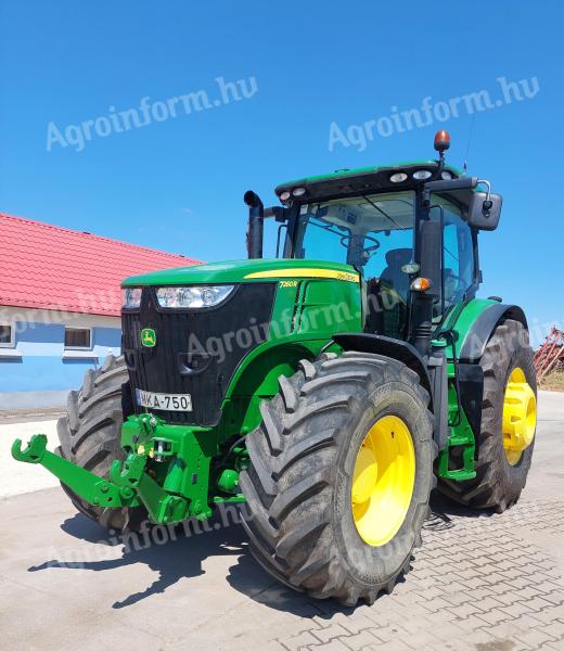 John Deere MR 7260R megkímélt,  szép állapotban eladó új homlokrakóval