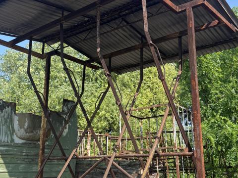 Kerékpártároló 8 db-os