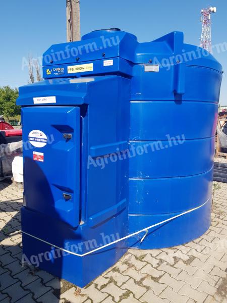 AdBlue tartály / mobilkút 6000 literes,  pisztollyal,  számlálóval