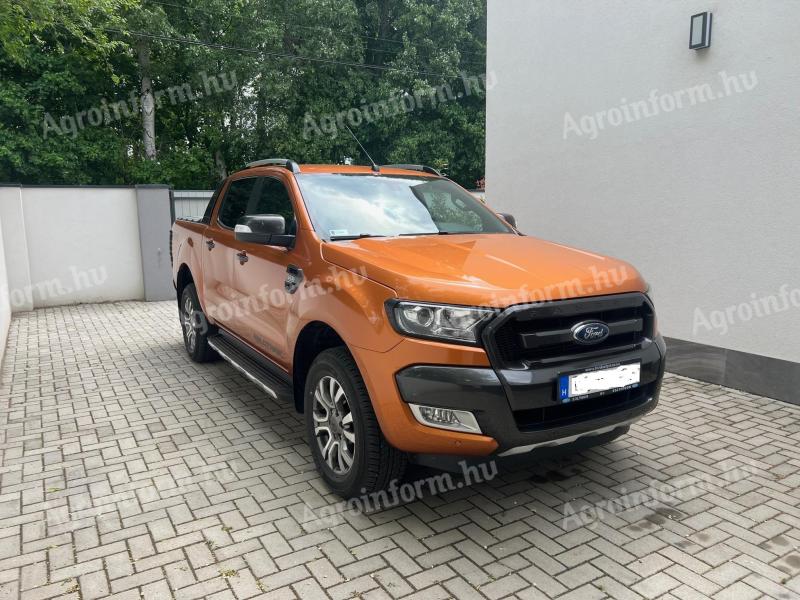 Ford Ranger Wildtrak 3, 2-es Automata 2017. január havi,  kitűnő gyári állapot