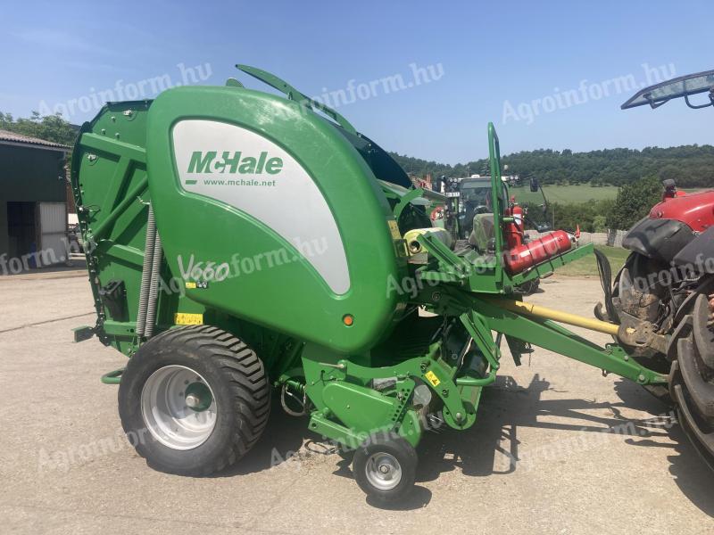 McHale V660 változókamrás körbálázó