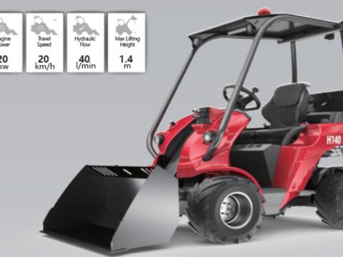 Heracles H140 rakodógép Heracles H140 rakodógép