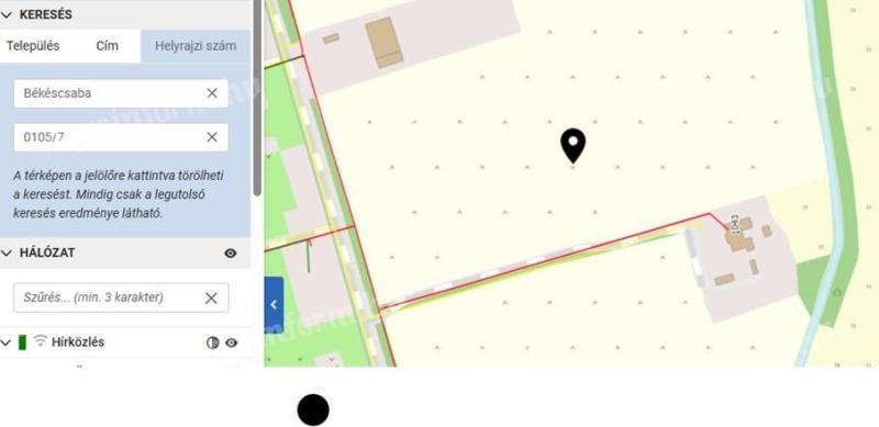Eladó szántóföld Békéscsabán,  a Lencsési lakótelep mögött