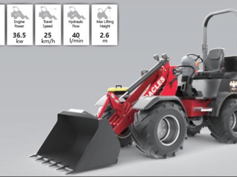 HERACLEC H200 homlokrakodó