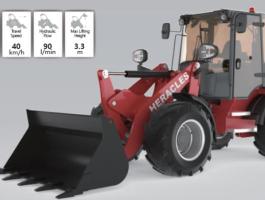 Heracles H580 homlokrakodó