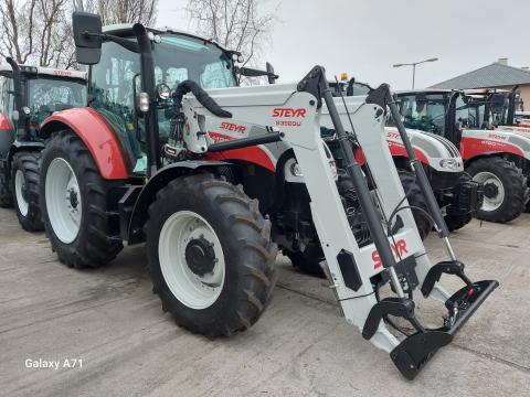 Steyr Multi 4120 traktor gyári homlokrakodós akciós áron kimagasló felszereltséggel Steyr Multi 4120 traktor gyári homlokrakodós akciós áron kimagasló felszereltséggel