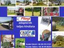 Fliegl seprőgépek,  adapterek széles választéka