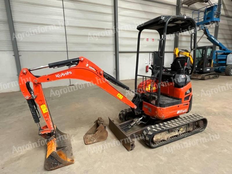 Kubota U 17-3 A / 2020 / 1.805 h üzemóra / Lízing 20%-tól