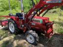 Hinomoto 24 LE traktor homlokrakodóval Kubota Yanmar Iseki homlokrakodós japán
