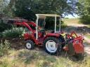 Hinomoto 24 LE traktor homlokrakodóval Kubota Yanmar Iseki homlokrakodós japán