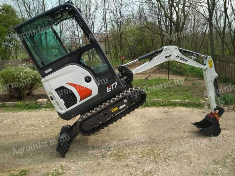 Eladó Bobcat E17 minikotró