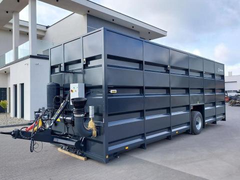 Trágyakonténer / mobil hígtrágya konténer / átfejtő konténer