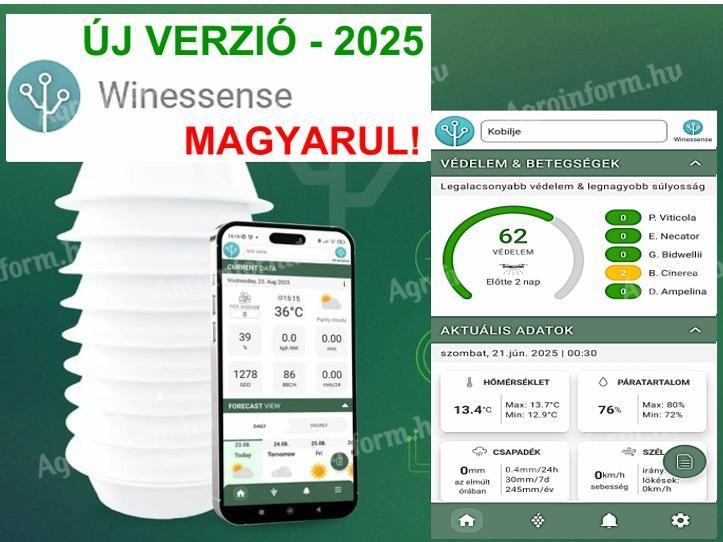 WINESSENSE - digitalizált szőlőtermelés