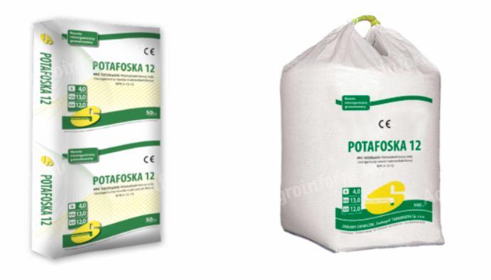 Potafoska12 NPK (CaS) 4-13-12-(16-30)