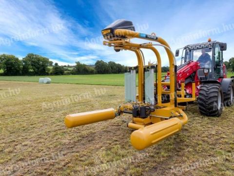 TANCO S100 bálacsomagoló rak.gépre,  trak. h.rakodóra,  tel. rakodóra,  3pontra,  PÁLYÁZHATÓ!