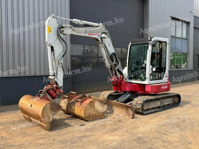 Takeuchi TB153FR / 2016 / 6994 üzemóra / Lízing 20%-tól