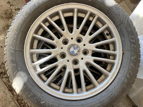 BMW X3 alufelni gumival BMW X3 alufelni gumival