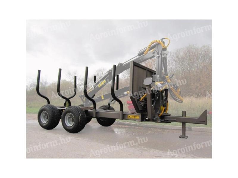 KTS exportőr 10,6 T dupla kerettel,  kar 6,4 m