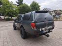 Akció! Mitsubishi L200 osztrák zöld honvédségi, katonai, klímás, vonóhoroggal, 2700 kg, klíma