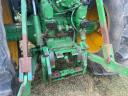 John Deere 4650, Powershift 15/4 váltó,  6 hengeres motor,  kapcsos ikerkerékkel