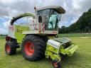 Claas Jaguar 860 járvaszecskázó - Claas PU 300 rendfelszedő adapterrel