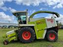 Claas Jaguar 860 járvaszecskázó - Claas PU 300 rendfelszedő adapterrel