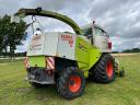 Claas Jaguar 860 járvaszecskázó - Claas PU 300 rendfelszedő adapterrel