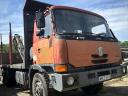 Tatra 815 rakoncás rönkszállító,  Loglift 105 Z fás daruval,  6x6