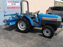 Iseki TF223 összkerekes,  szervós,  22 Le traktor,  140 cm talajmaróval