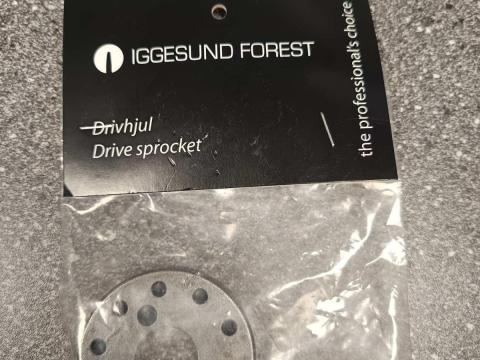 Harvester lánckerék,  Iggesund B10-404 (20 mm)