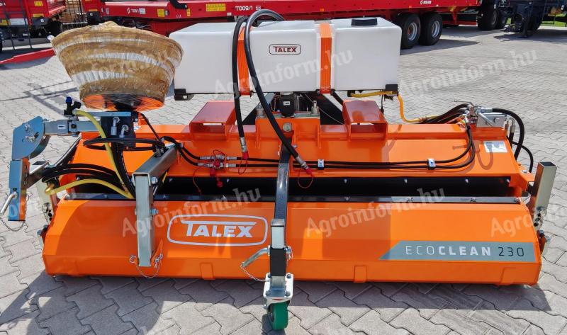 Talex seprűgép Eco Clean 230 + oldalseprű + víztartály
