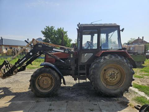 MTZ Belarus 820.2 + Joystickos Ferroflex Homlokrakodó MTZ Belarus 820.2 + Joystickos Ferroflex Homlokrakodó