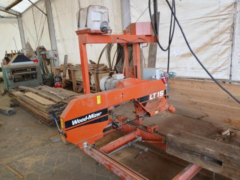 Wood-Mizer vízszintes szalagfűrész Wood-Mizer vízszintes szalagfűrész