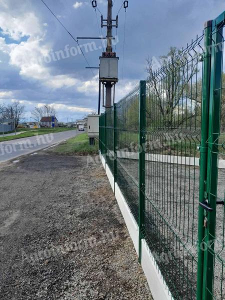 Kerítés építés országosan! Vadháló,  drótfonat,  drótháló,  oszlop,  kapu,  huzal