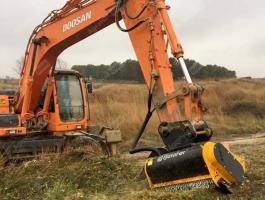 Erdészeti szárzúzó,  zúzó 9-15 tonnás forgókotróhoz / Belafer CAB-150-FA-C - 0 % THM