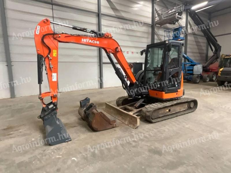 Hitachi ZX 55 U-5 A CLR / 2016 / 2.371 h üzemóra / Lízing 20%-tól