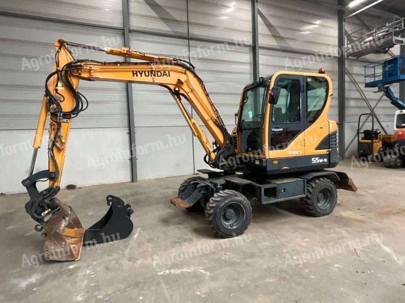 Hyundai Robex 55 W-9 Powertilt / 2014 / 2.400 üzemóra / Lízing 20%-tól