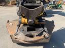 JCB JS145W Rototilt Engcon és Leica Icon 2D Lézer rendszerrel, gumikerekes kotró