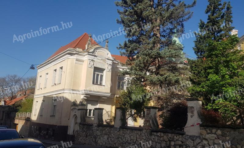 430 m2 belvárosi villa épület 500 m2 telken