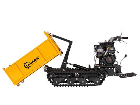 Hernyótalpas mini dömper - motoros talicska - Lumag MD800HPRO-AR - hidraulikus billentésű Hernyótalpas mini dömper - motoros talicska - Lumag MD800HPRO-AR - hidraulikus billentésű