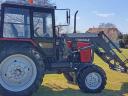 MTZ-820 traktor megkímélt állapotban, homlokrakodóval eladó