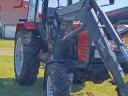 MTZ-820 traktor megkímélt állapotban, homlokrakodóval eladó
