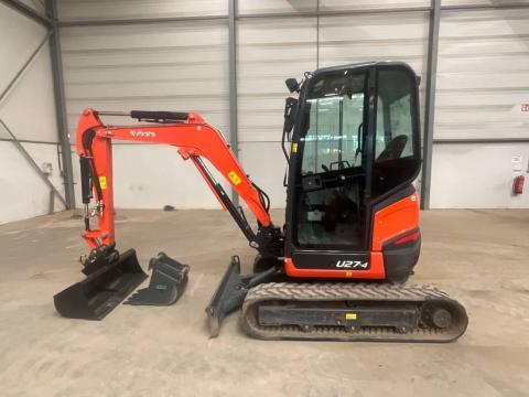 Kubota U 27-4 HI / 2022 / 764 üzemóra / Lízing 20%-tól