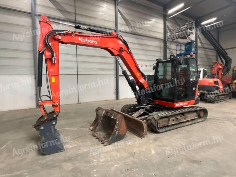 Kubota KX 080-4 A2 / 2019 / 4.140 üzemóra / Lízing 20%-tól