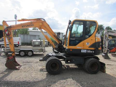 Hyundai Robex 55 W-9 / 2013 / 2 788 üzemóra / Lízing 20%-tól