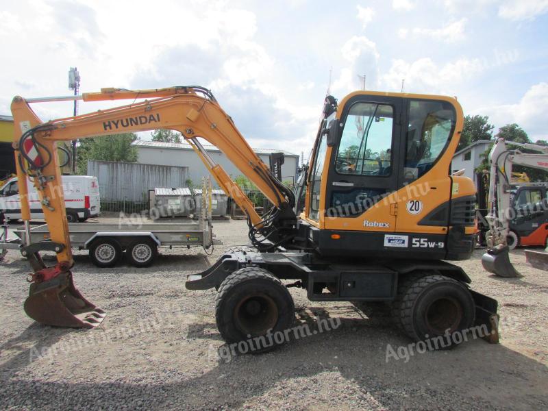 Hyundai Robex 55 W-9 / 2013 / 2 788 üzemóra / Lízing 20%-tól